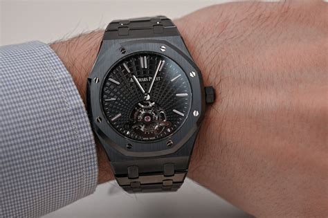 audemars piguet black ceramic royal oak price|piguet royal oak watch price.